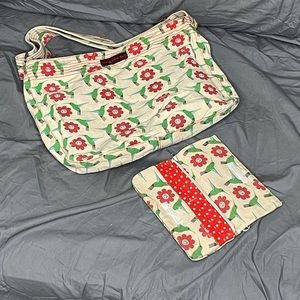 Bungalow 360 bag and matching wallet